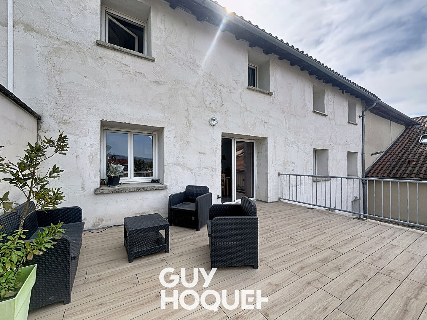 Maison mitoyenne de charme, 3 Chambres, Garage - 71570 SAINT SYMPHORIEN D'ANCELLES