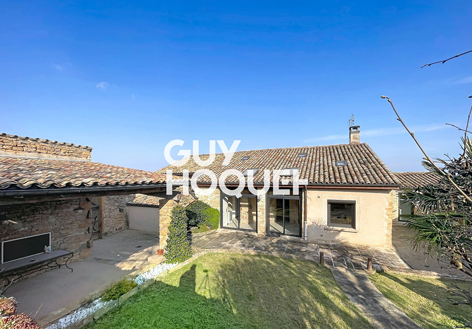 Maison en Pierres 4 CHBS +Garage - 71680 VINZELLES