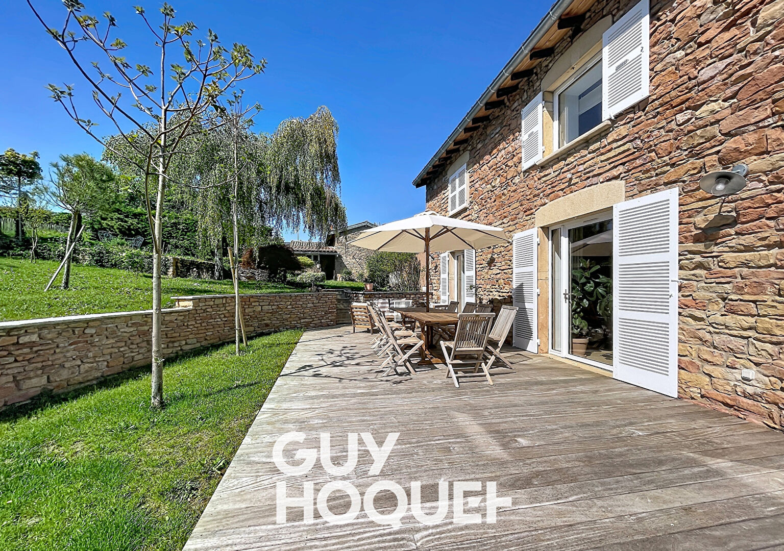 Maison en Pierres 4CHBS-Garage - 71570 LEYNES