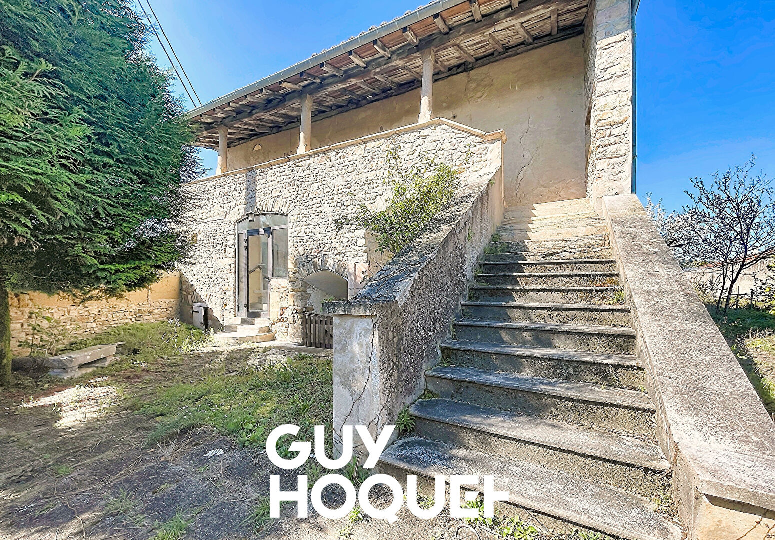 Maison Ancienne à Rénover 4 Chs + Dépendances et terrain de 1039 m² environ - 71570 LA CHAPELLE DE GUINCHAY