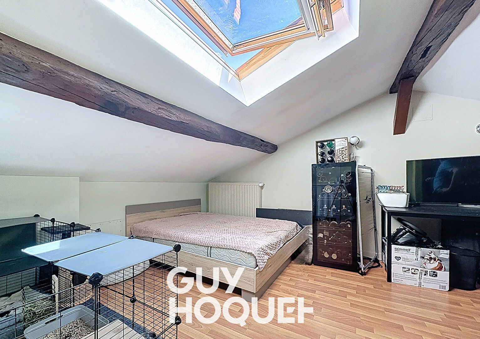 Appartement Duplex avec Balcon 1CHBRE + Mezzanine - 01750 SAINT LAURENT SUR SAONE