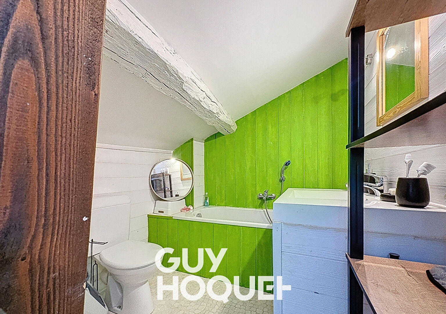 Appartement Duplex avec Balcon 1CHBRE + Mezzanine - 01750 SAINT LAURENT SUR SAONE