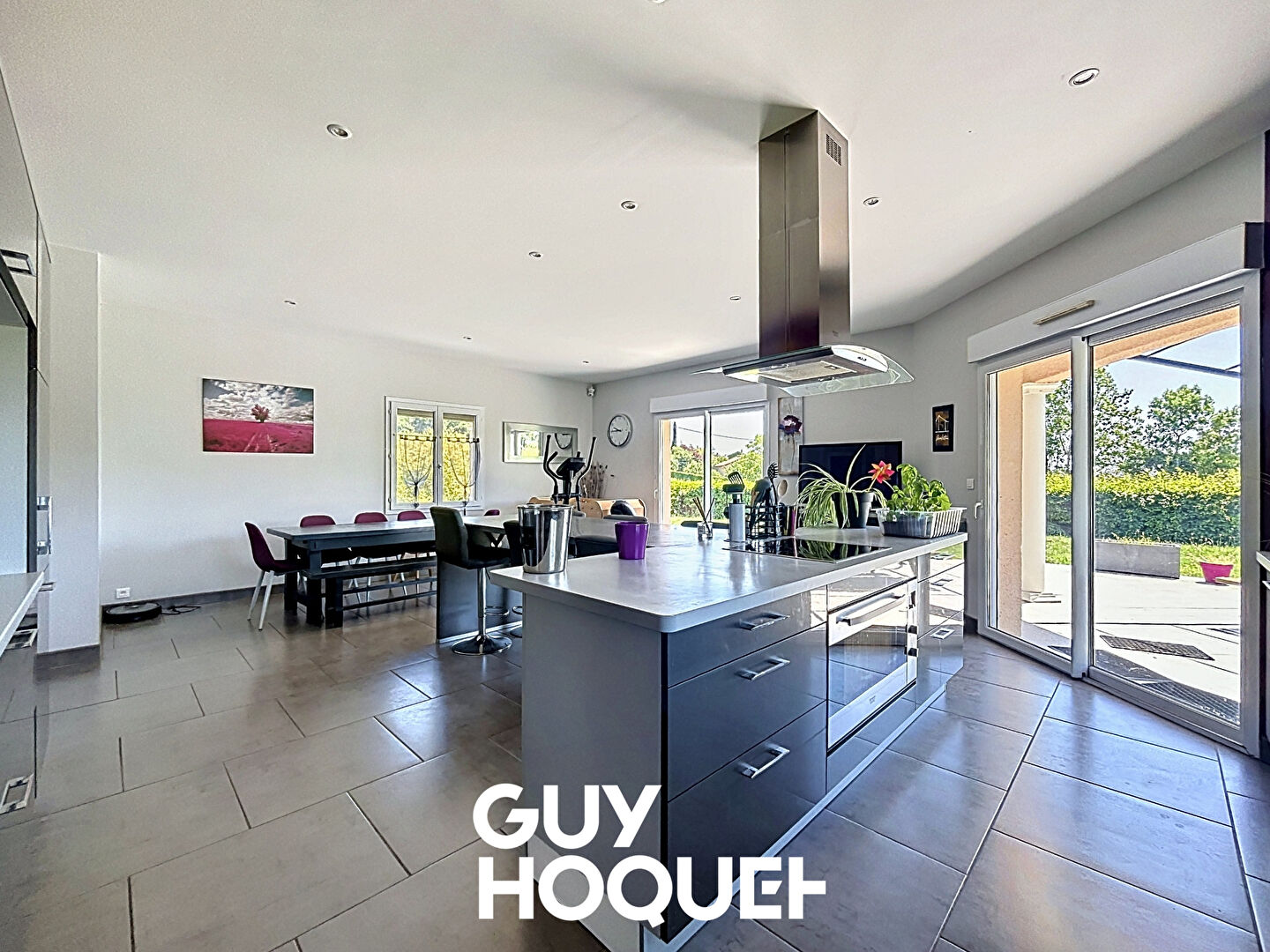 Magnifique maison d'architecte de 205m2, 5 Chambres, Pisicne - 71960 CHEVAGNY LES CHEVRIERES
