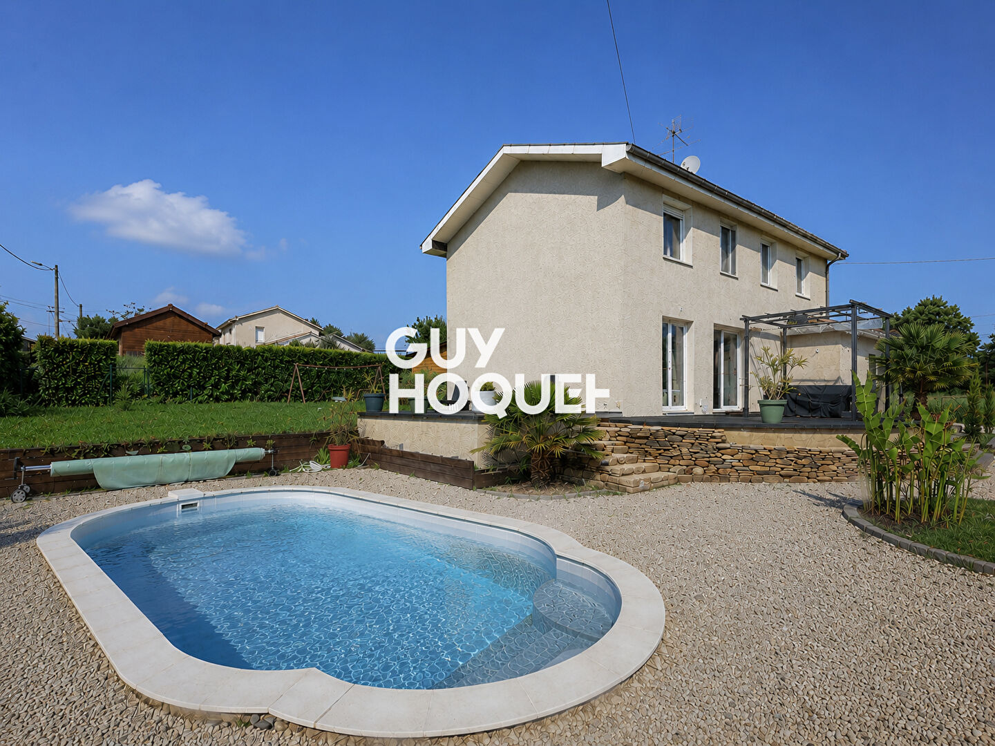 Maison 3 Chambres - Garage - Piscine - 71570 CHAINTRE
