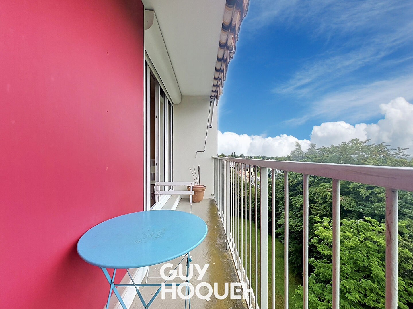 Appartement 3 Chs + 4 Balcons et Cave - 710000 MACON