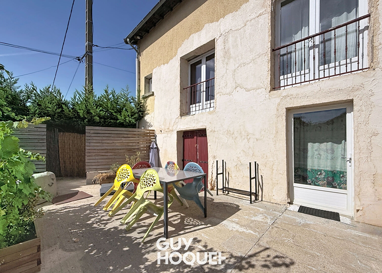 Maison Ancienne Rénovée 4 Chs + T2 indépendant et terrain de 620 m² - 69840 JULIENAS