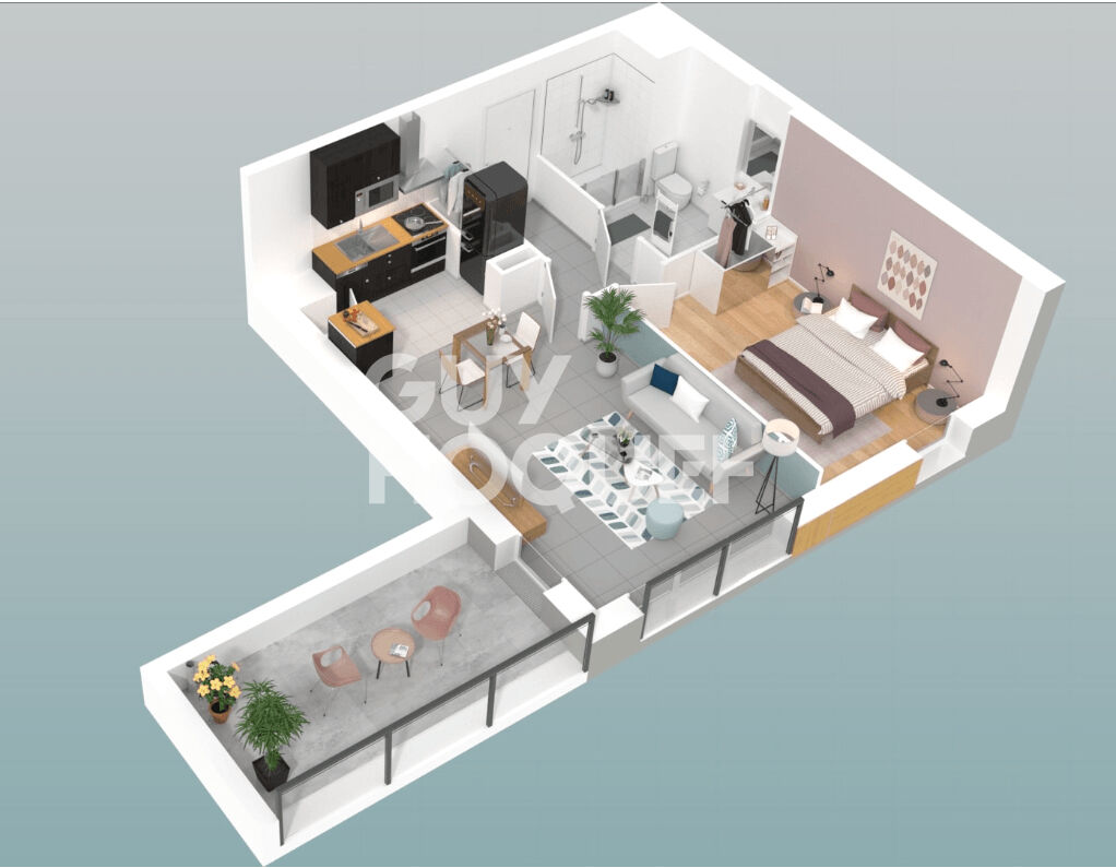 APPARTEMENT jamais habité T2 LUCE