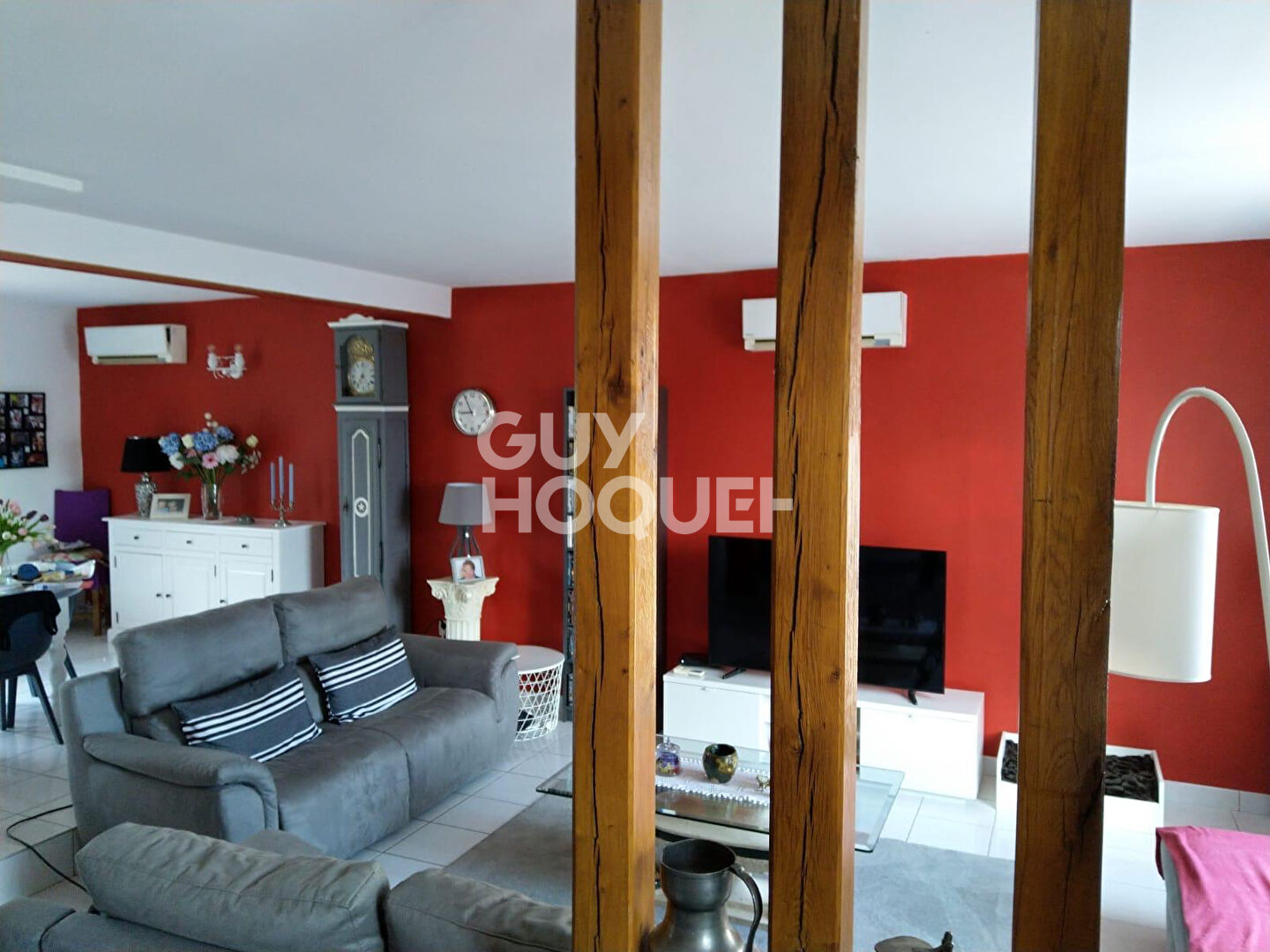 Maison familiale 5 pièces -119m² - Terrain clos et arboré de 1113m² -