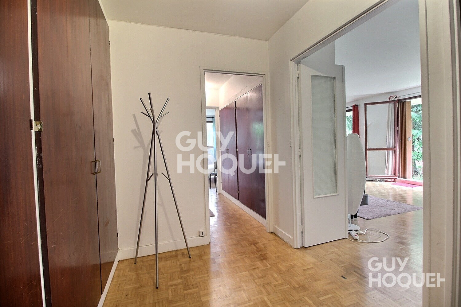 CHAVILLE : appartement 4 pièces meublé avec jardin en location