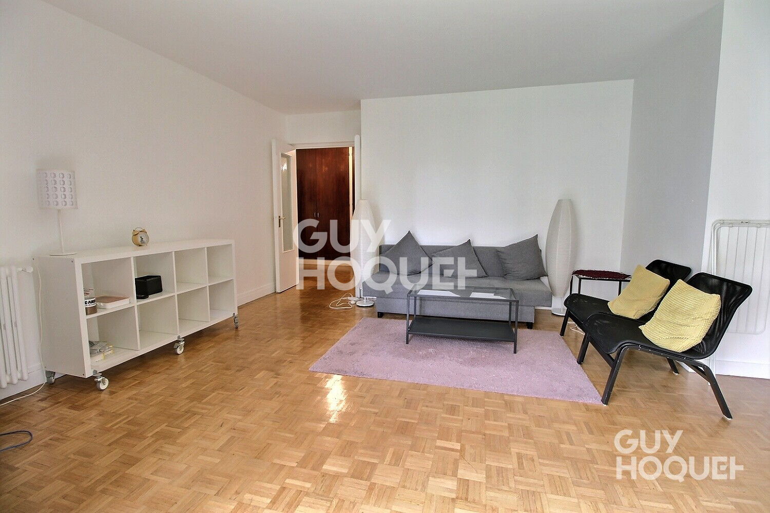 CHAVILLE : appartement 4 pièces meublé avec jardin en location