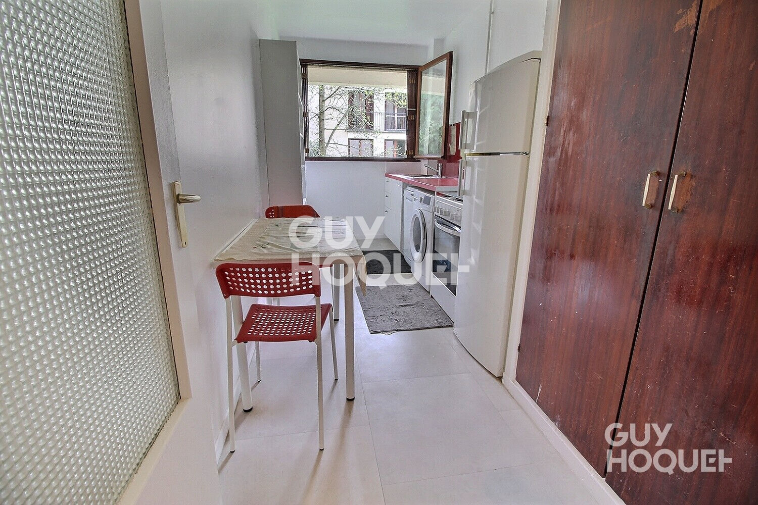 CHAVILLE : appartement 4 pièces meublé avec jardin en location