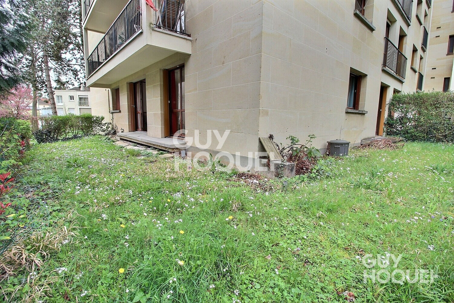 CHAVILLE : appartement 4 pièces meublé avec jardin en location