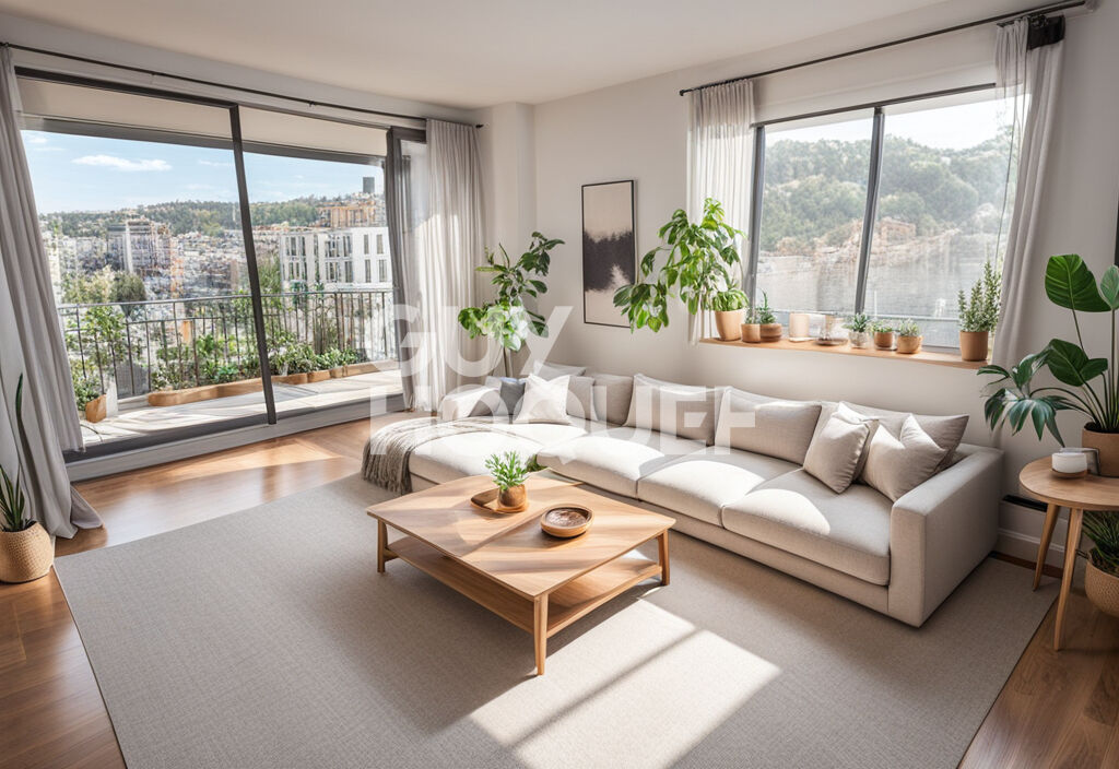 CHAVILLE 2 pièces de 42 m2 avec balcon et vue dégagée