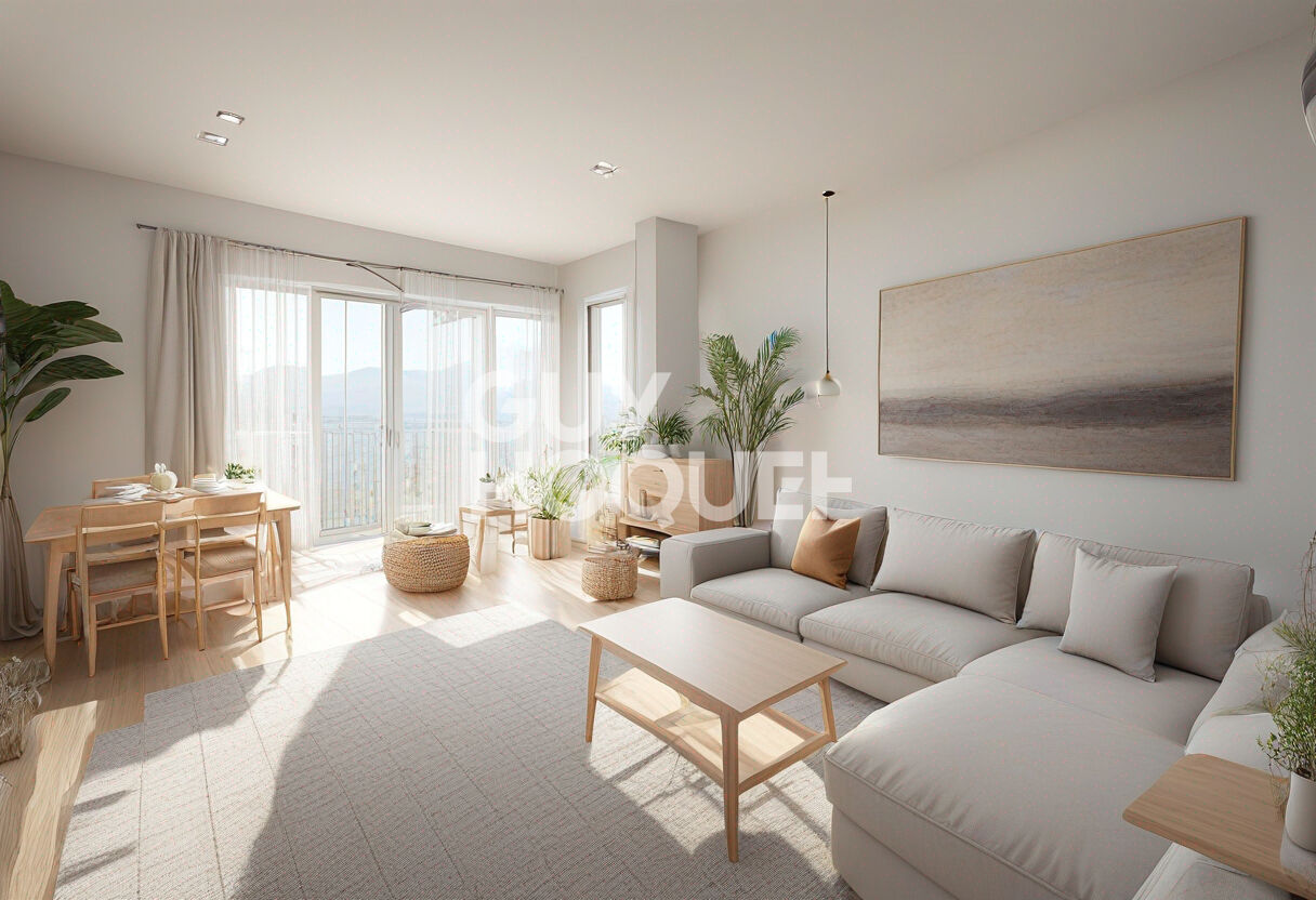 Chaville coeur de ville appartement 4 pièces, 3 chambres traversant vue dégagée