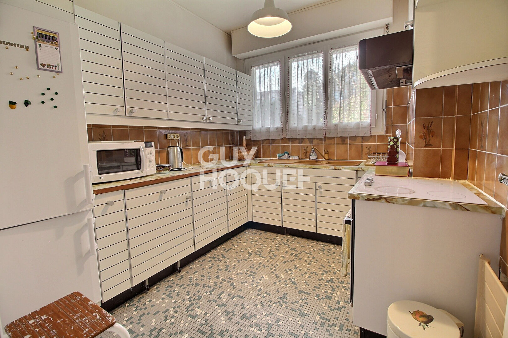 CHAVILLE RIVE DROITE APPARTEMENT 3P TRAVERSANT AVEC VUE DEGAGEE