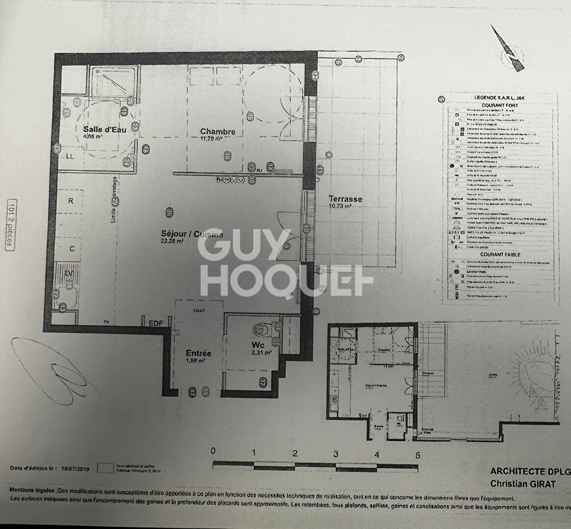 Appartement Chelles 2 pièce(s) 43.02 m2