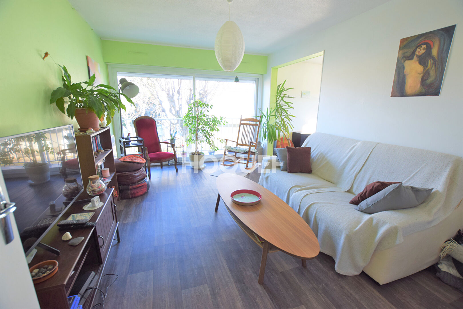 Mozac - Appartement T3 82 m², garage et balcon