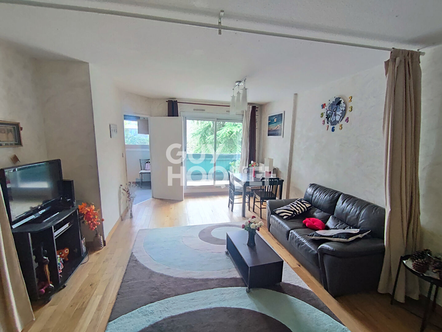 Appartement Type 3  avec garage fermé et terrasses.