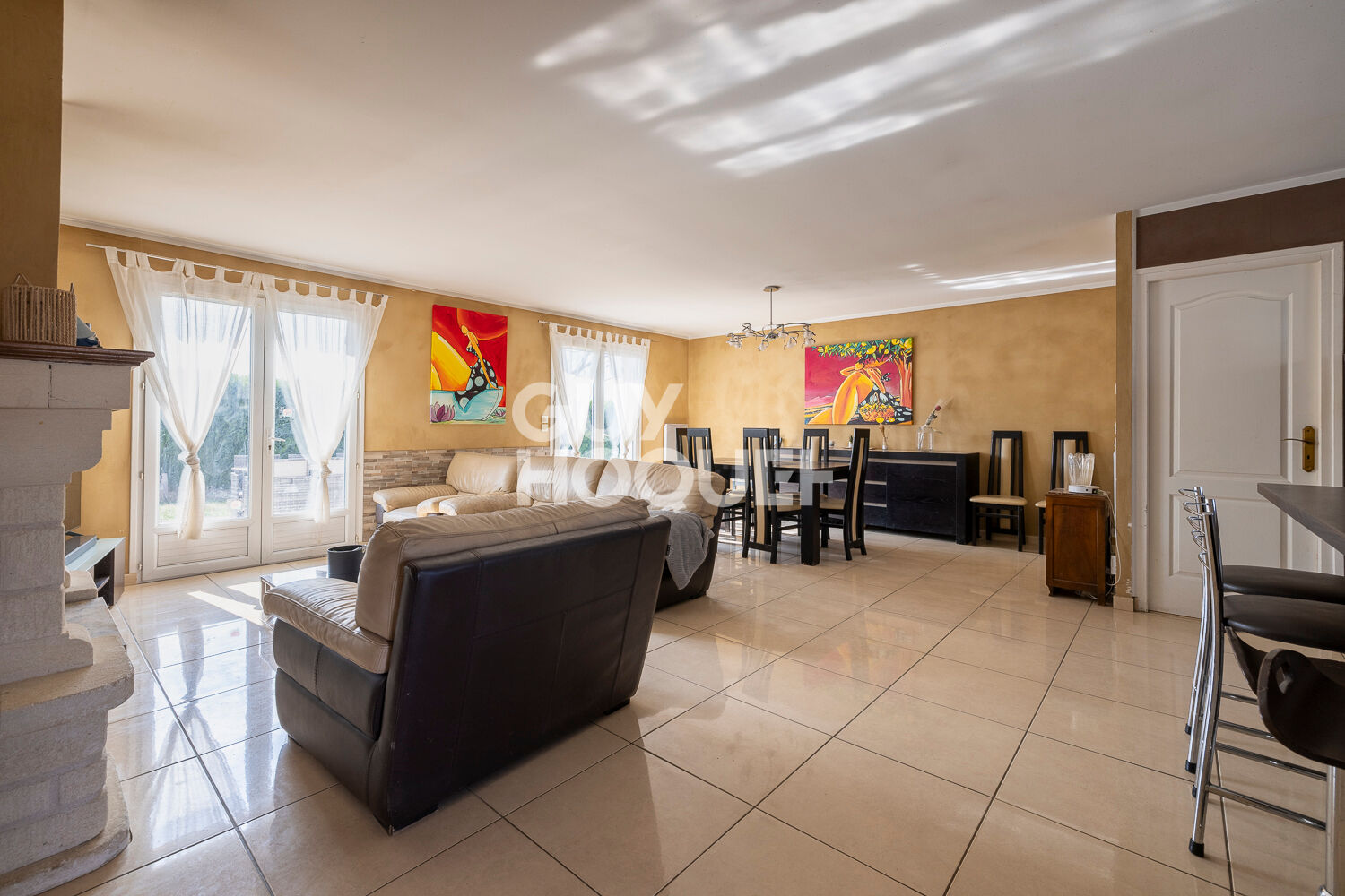 Plain pied avec piscine