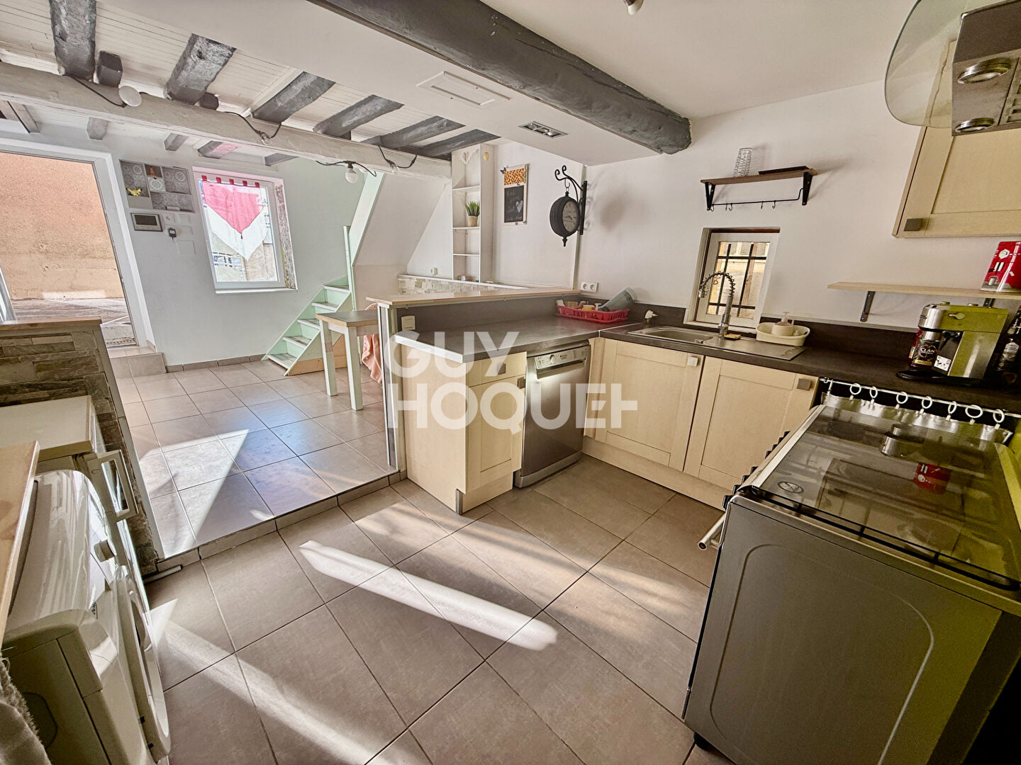 MALINTRAT - Maison de bourg 64 m², 2 chambres, Cour.