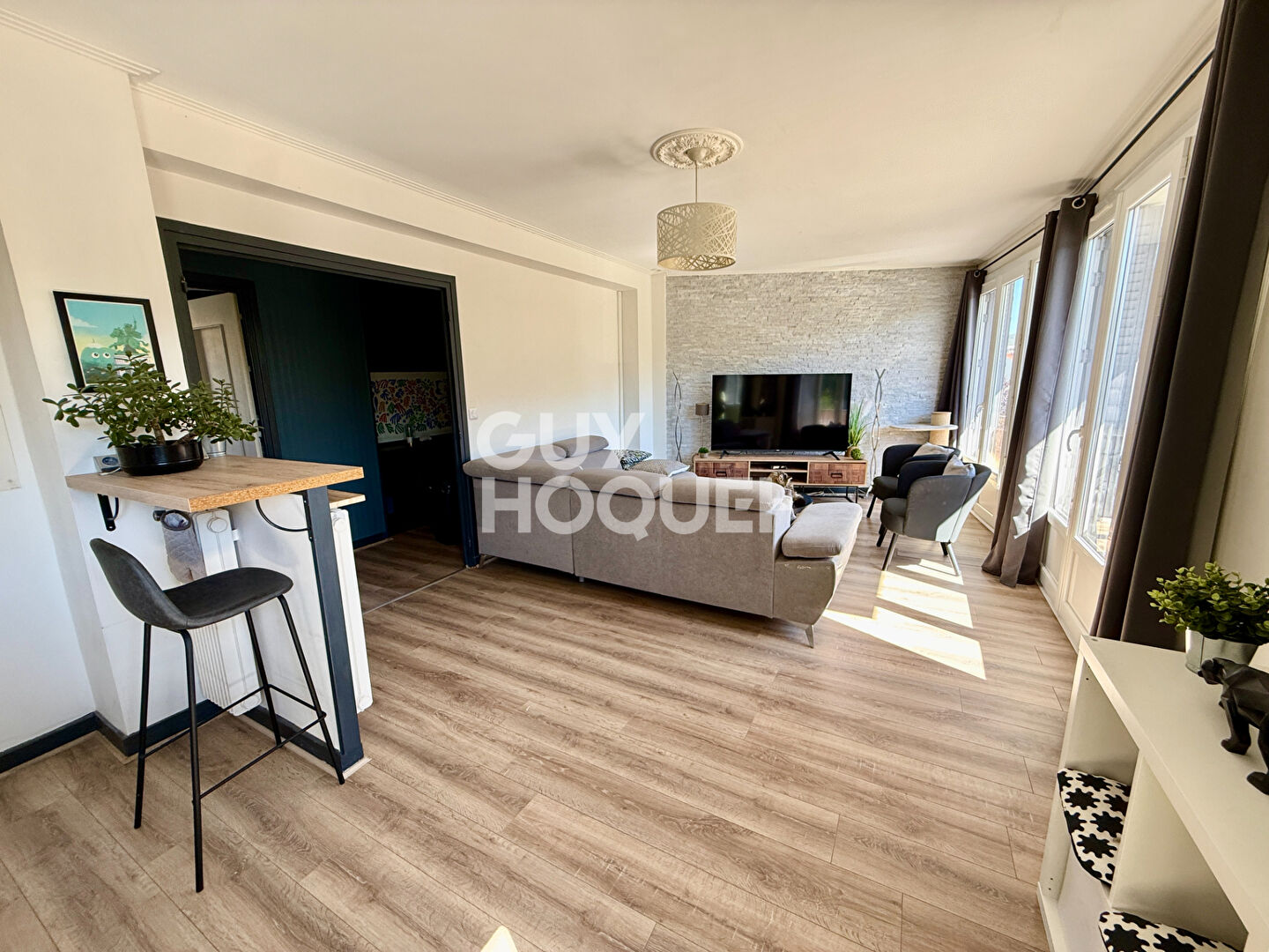 CHAMALIERES - Appartement T3, 73 m3, garage et balcon
