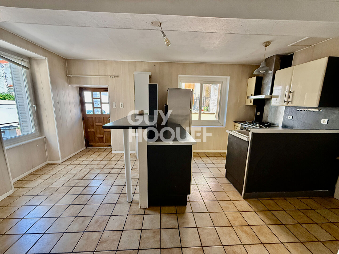 CEBAZAT - Maison de bourg 92 m2, terrasse et garage