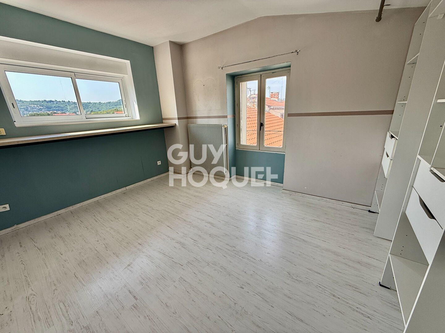 CEBAZAT - Maison de bourg 92 m2, terrasse et garage
