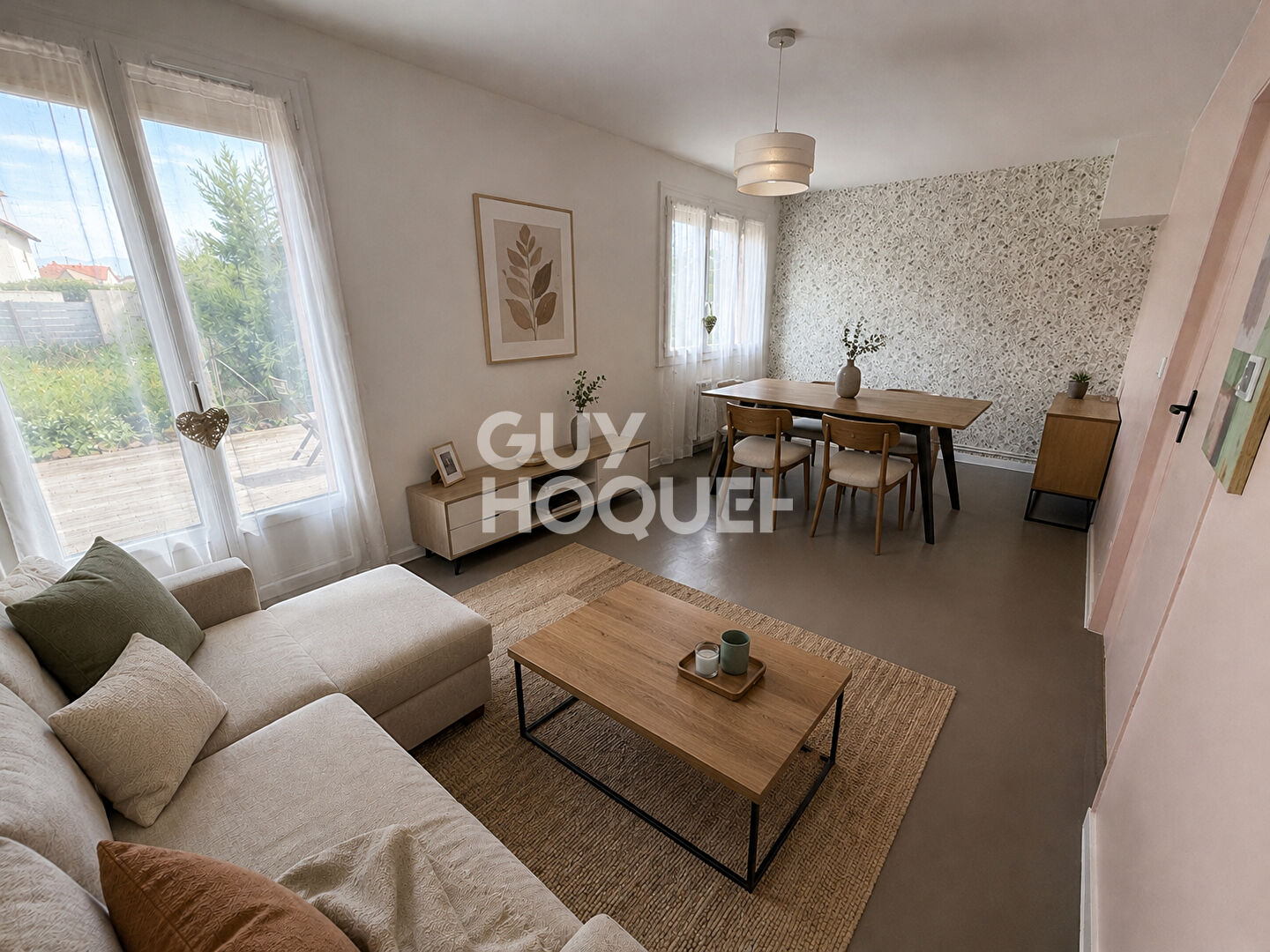 AULNAT- Maison 104 m2, garage et terrasse