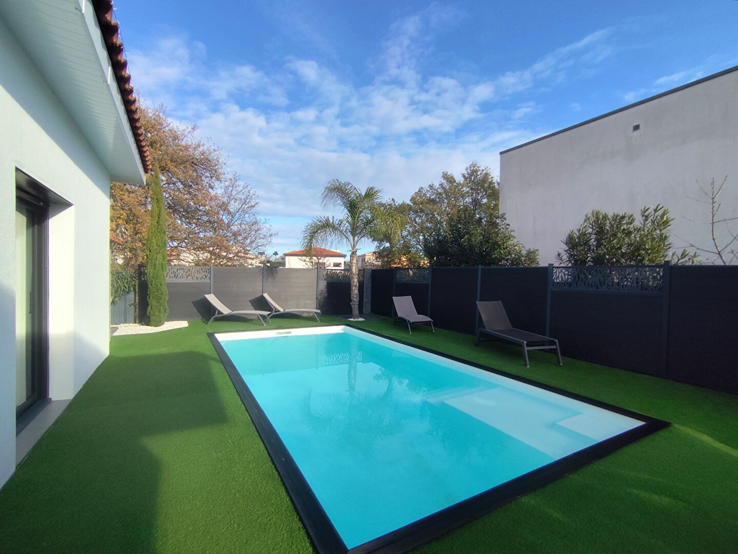 Villa contemporaine de plain pied 127 m2 - Pollestres