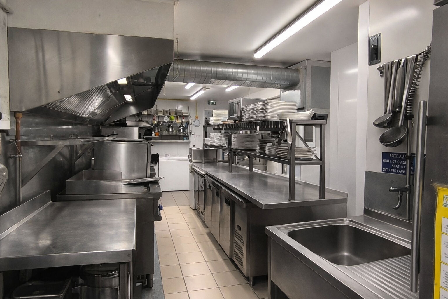 Restaurant Port Barcarès 142 m2.