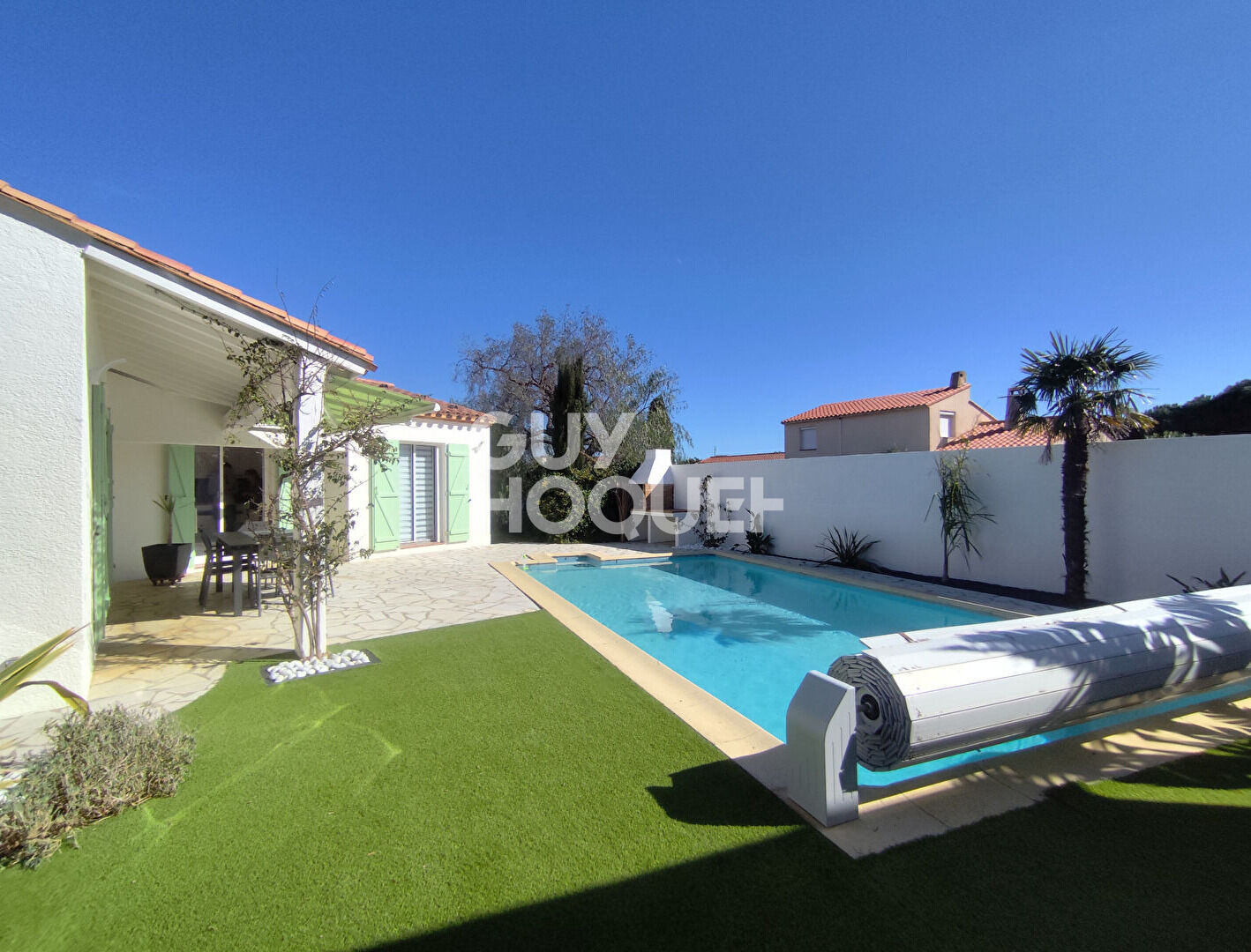 Villa de plain-pied - 91m2, au coeur du Golf de Saint-Cyprien (66750)