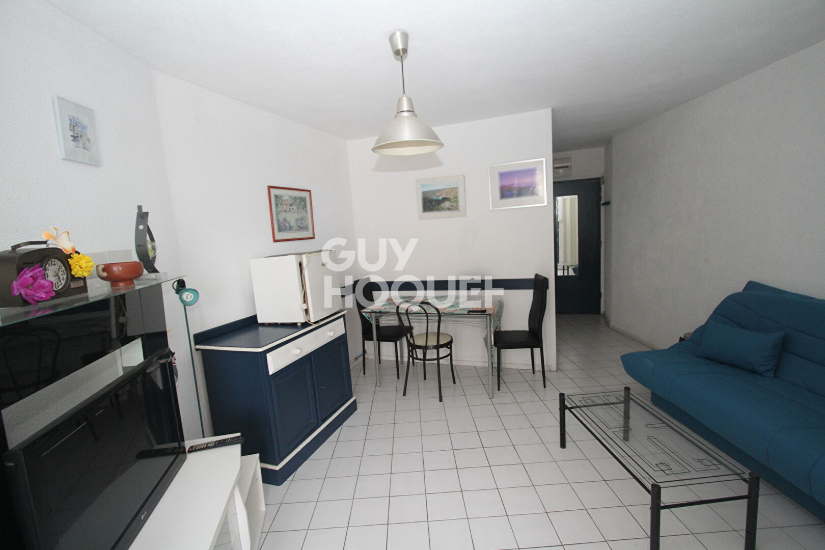 À louer -  Studio cabine avec terrasse de 30 m² et vue mer