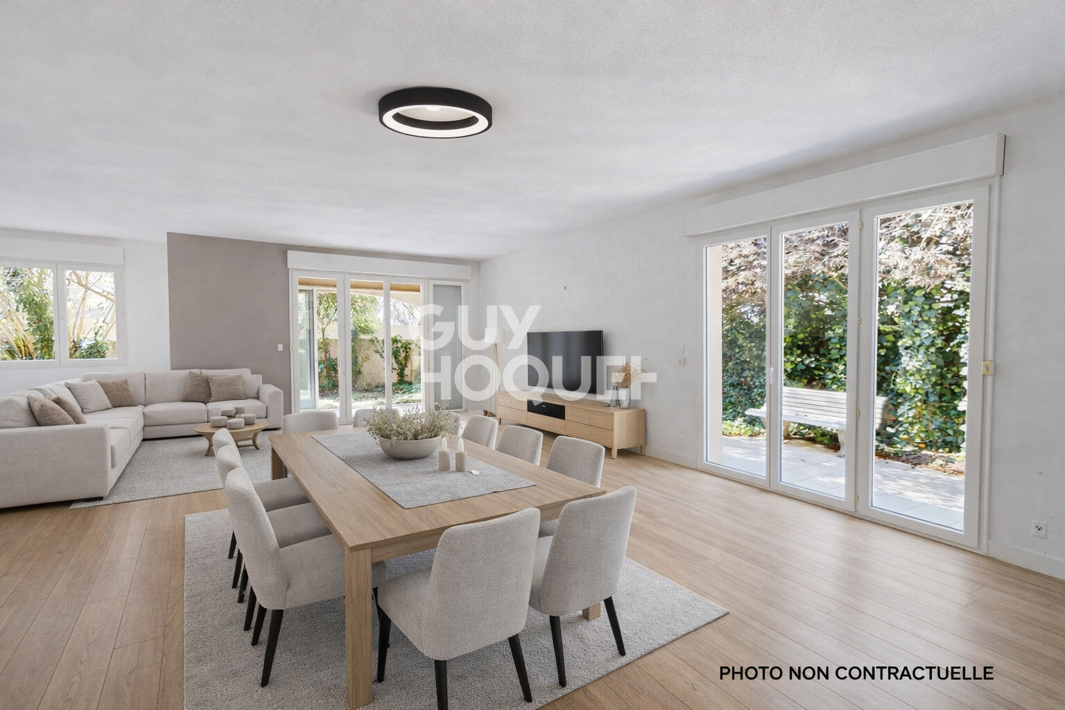 Maison de plain-pied en 4 faces