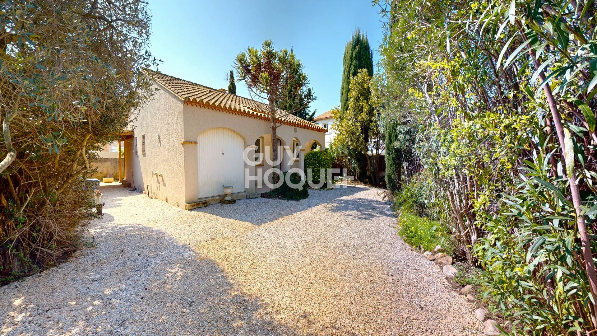 Maison de plain-pied en 4 faces