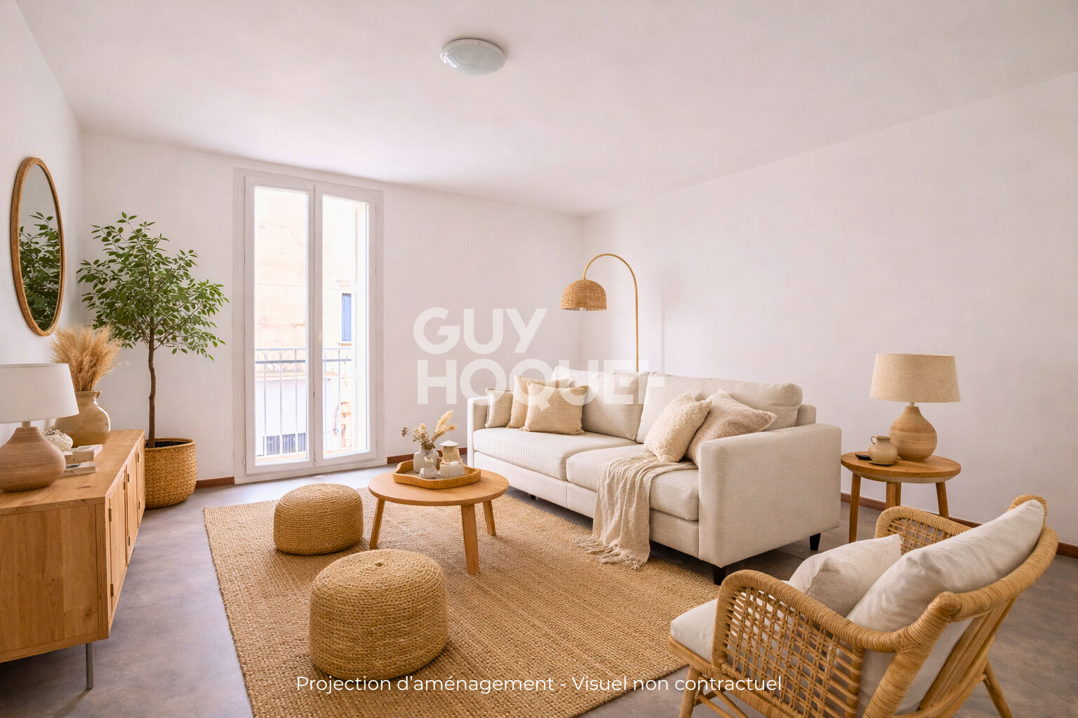 Appartement T4 - 80m2 - Au coeur du village de Rivesaltes