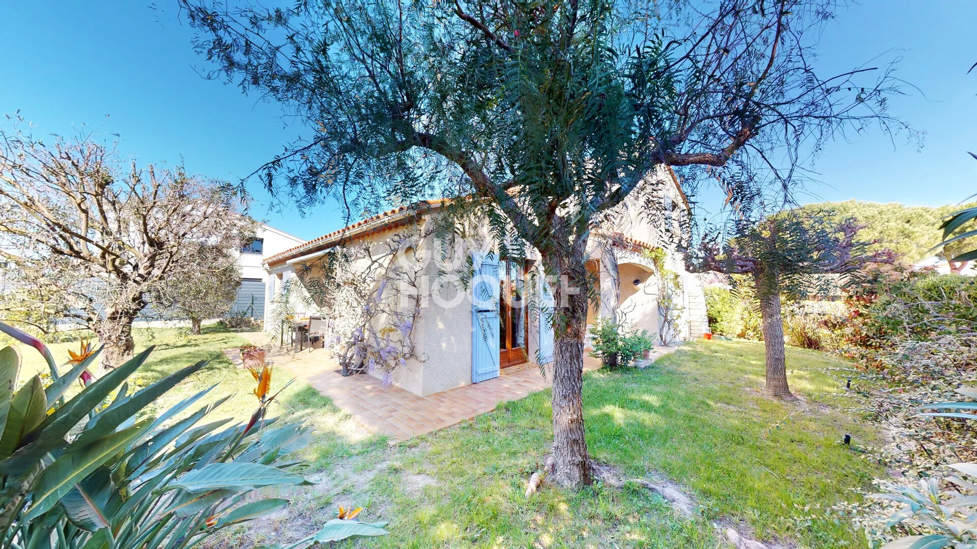 Villa T4 en 4 faces  sur parcelle de 475 m² + garage - piscinable