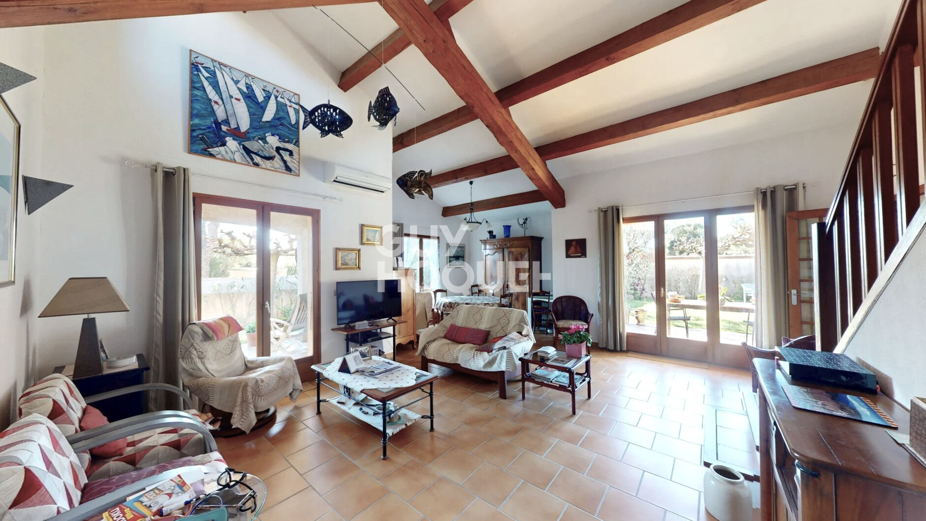 Villa T4 en 4 faces  sur parcelle de 475 m² + garage - piscinable
