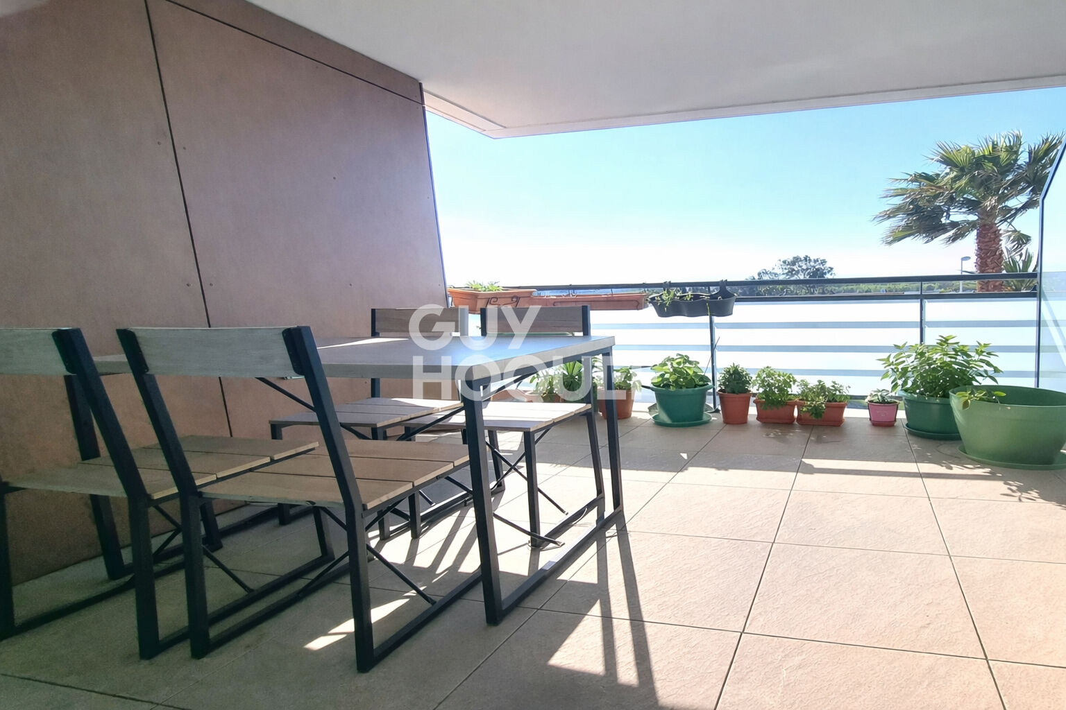 Appartement T3 - Canet en Roussillon - Vue Canigou