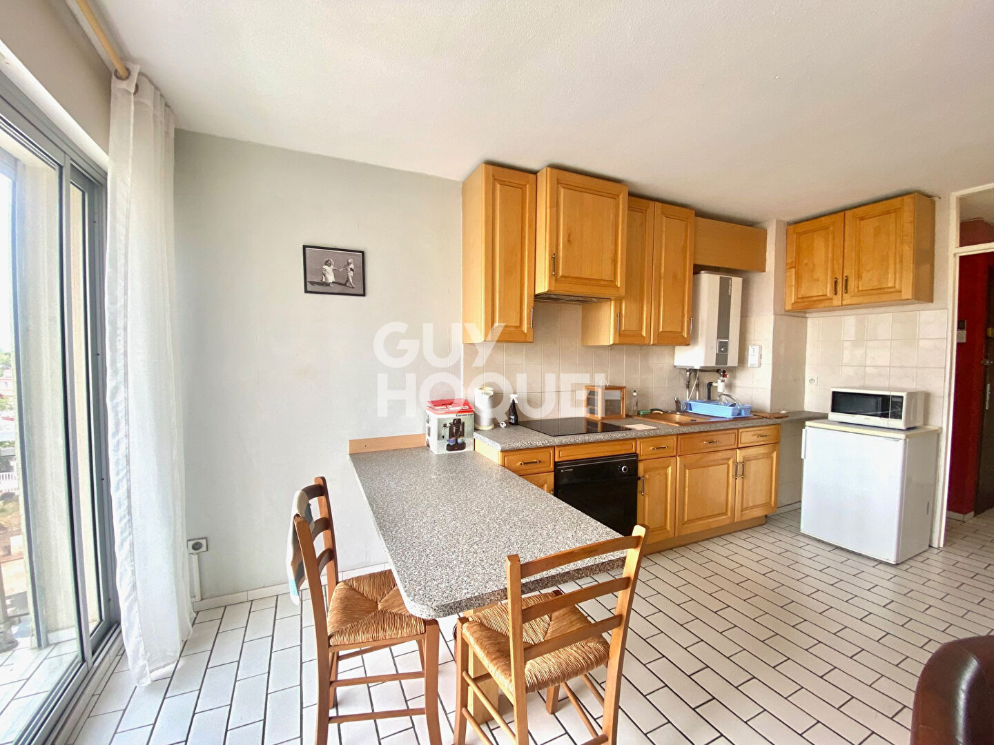 A louer à l'année - Appartement STUDIO - Canet en Roussillon - Stationnement