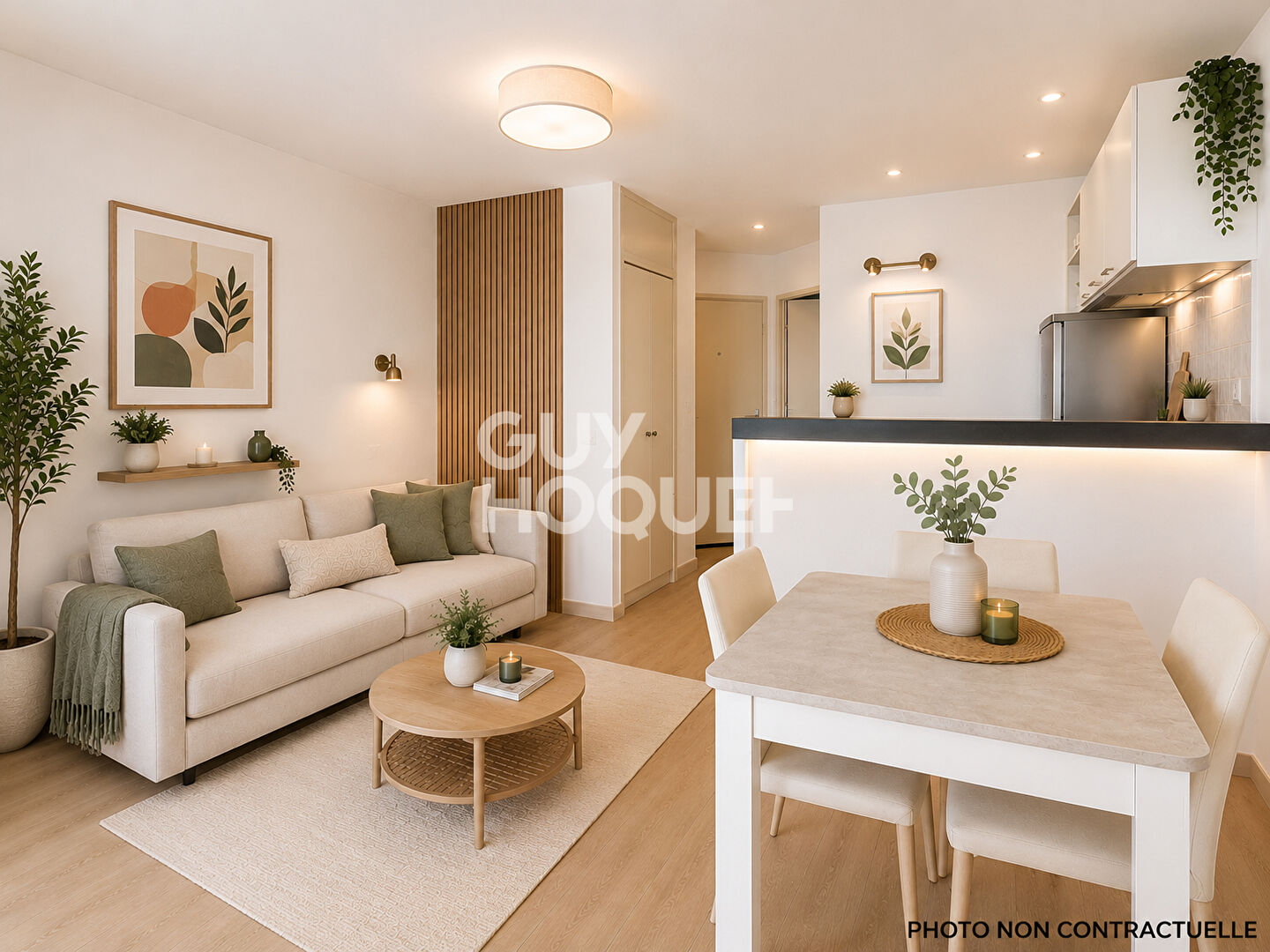 Appartement T2 26.28m²  - Canet Sud