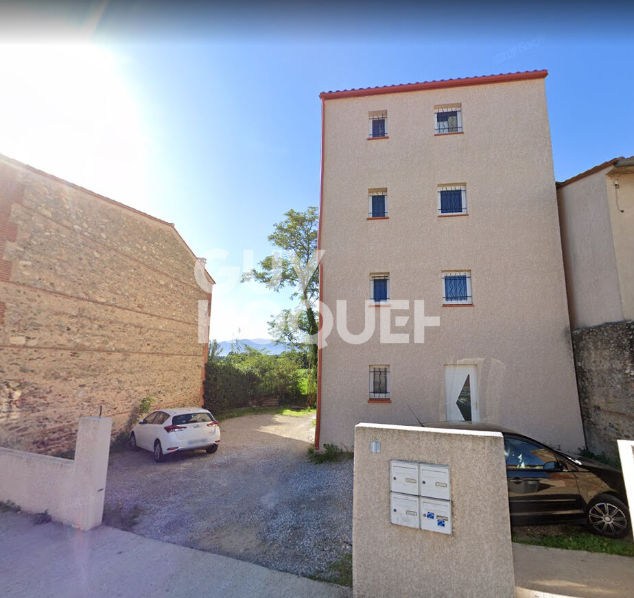 A louer - Appartement T2 avec balcon, vue sur les Albères et stationnement - Location à l'année