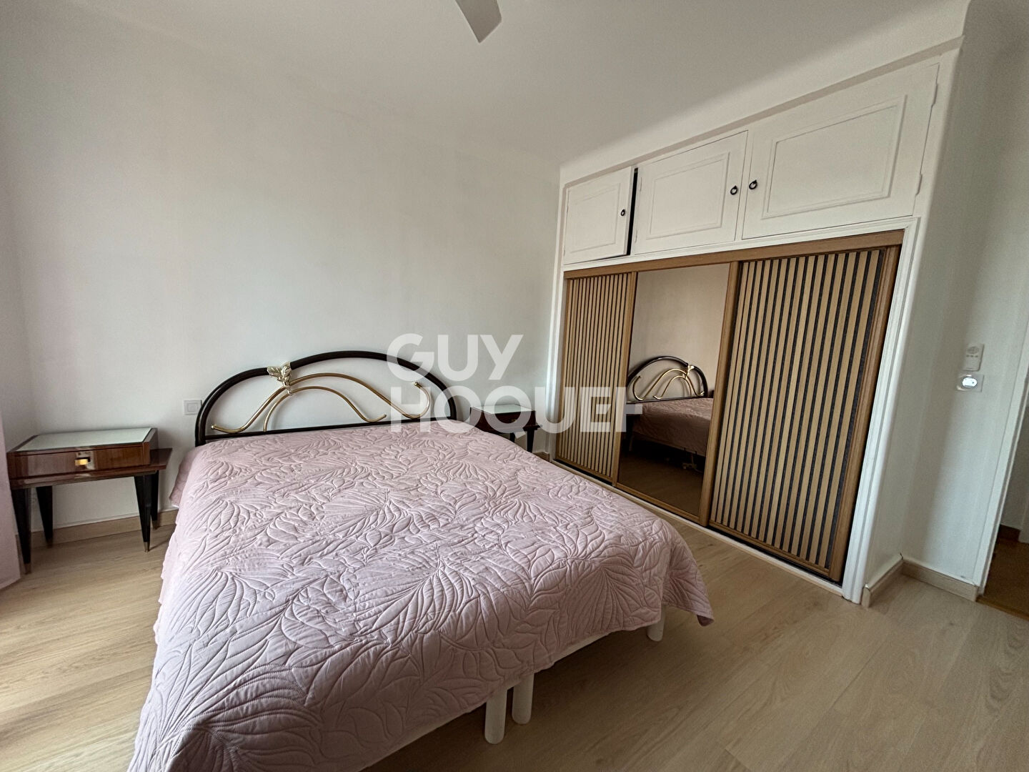À louer à l'année - Appartement meublé 4 pièces avec balcon et jardin commun à Villeneuve-de-la-Raho