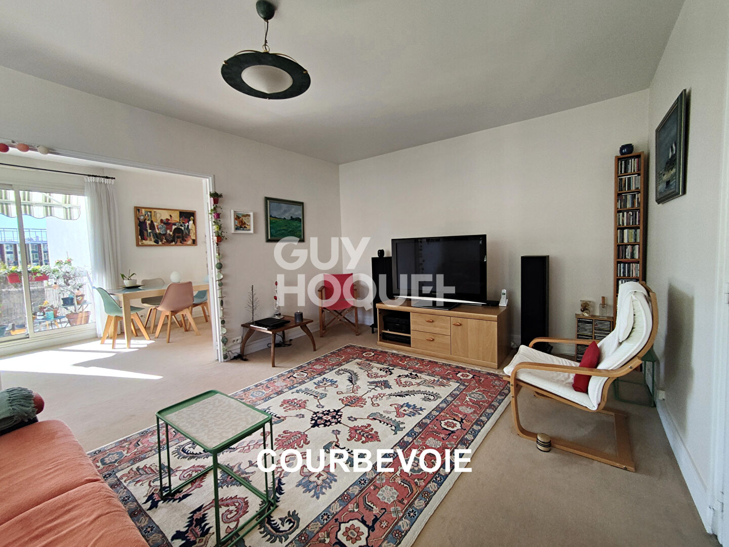 Appartement Courbevoie 3 pièces 61,63m2