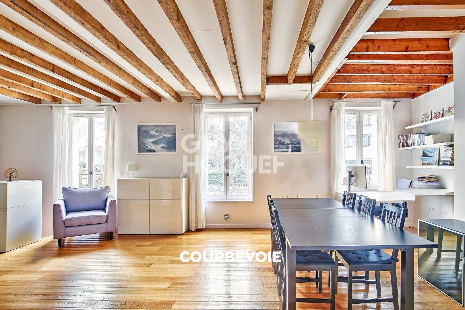 VENTE d'un appartement de 3 pièces 67 m² à COURBEVOIE
