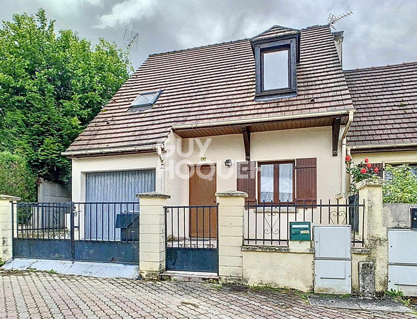 CREPY-EN-VALOIS - MAISON 3 CHAMBRES AVEC TERRASSE ET GARAGE, PROCHE GARE - REFERENCE 3190 — photo 1