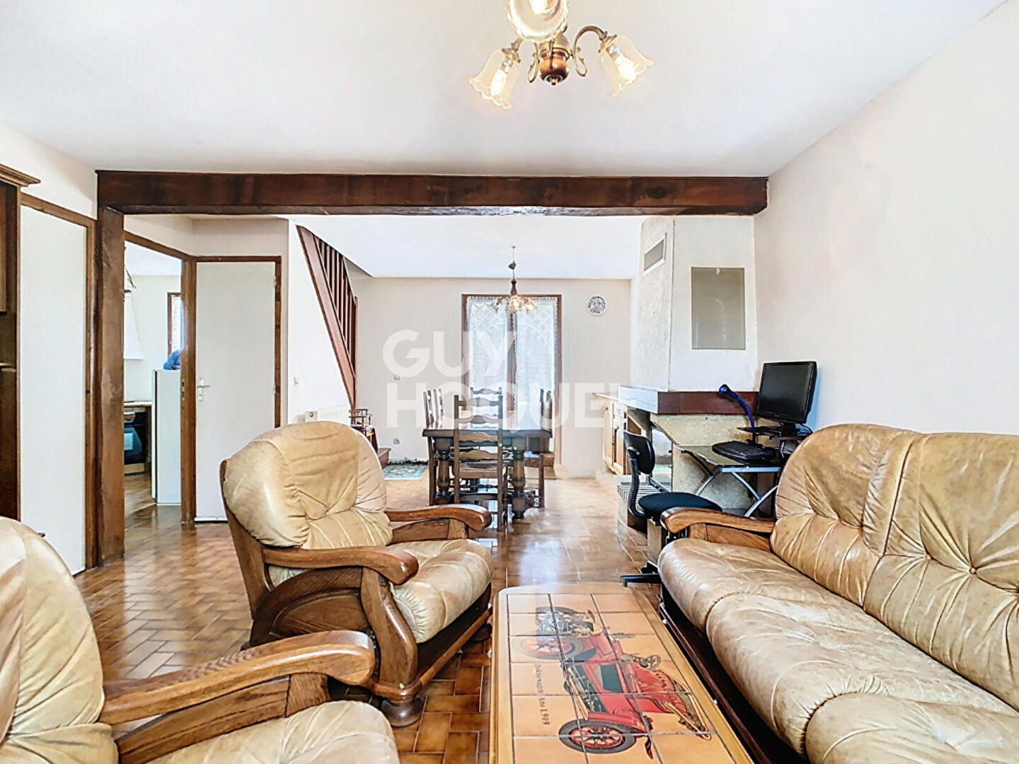 CREPY-EN-VALOIS - MAISON 3 CHAMBRES AVEC TERRASSE ET GARAGE, PROCHE GARE - REFERENCE 3190 — photo 2