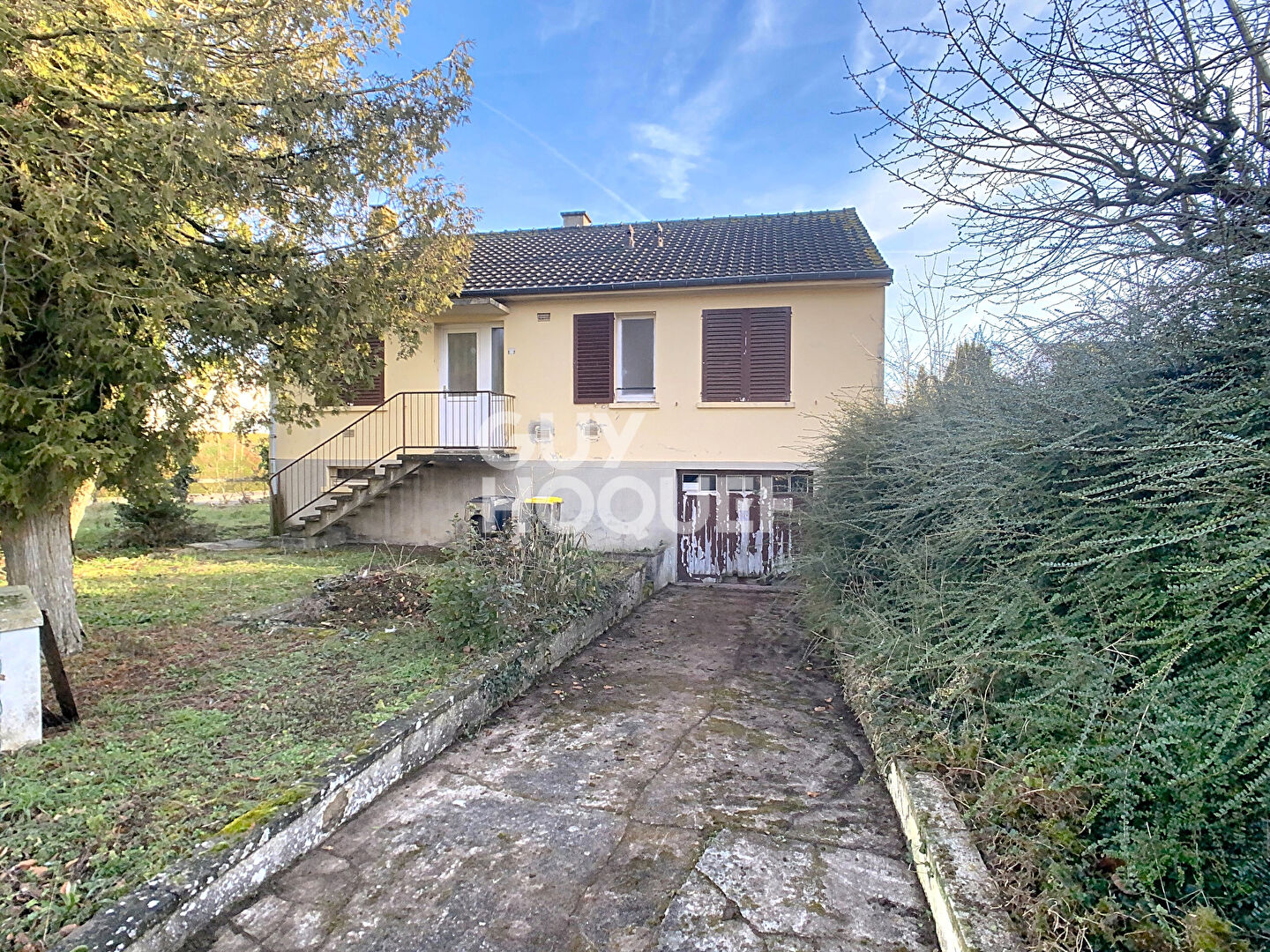 Maison vivable de plain-pied sur sous-sol total de 69m² à vendre à Crépy-en-Valois