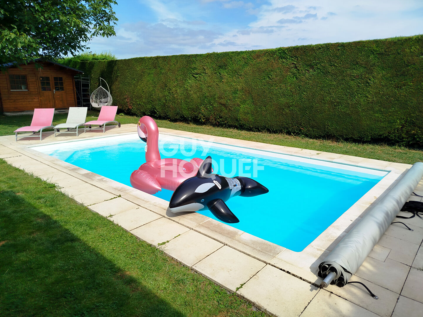 Maison vivable de plain-pied, 5 chambres, piscine à Fresnoy-le-Luat — photo 4