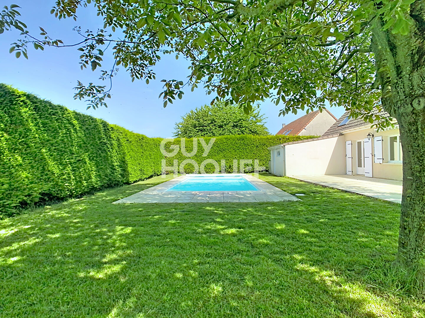 Maison vivable de plain-pied, 5 chambres, piscine à Fresnoy-le-Luat