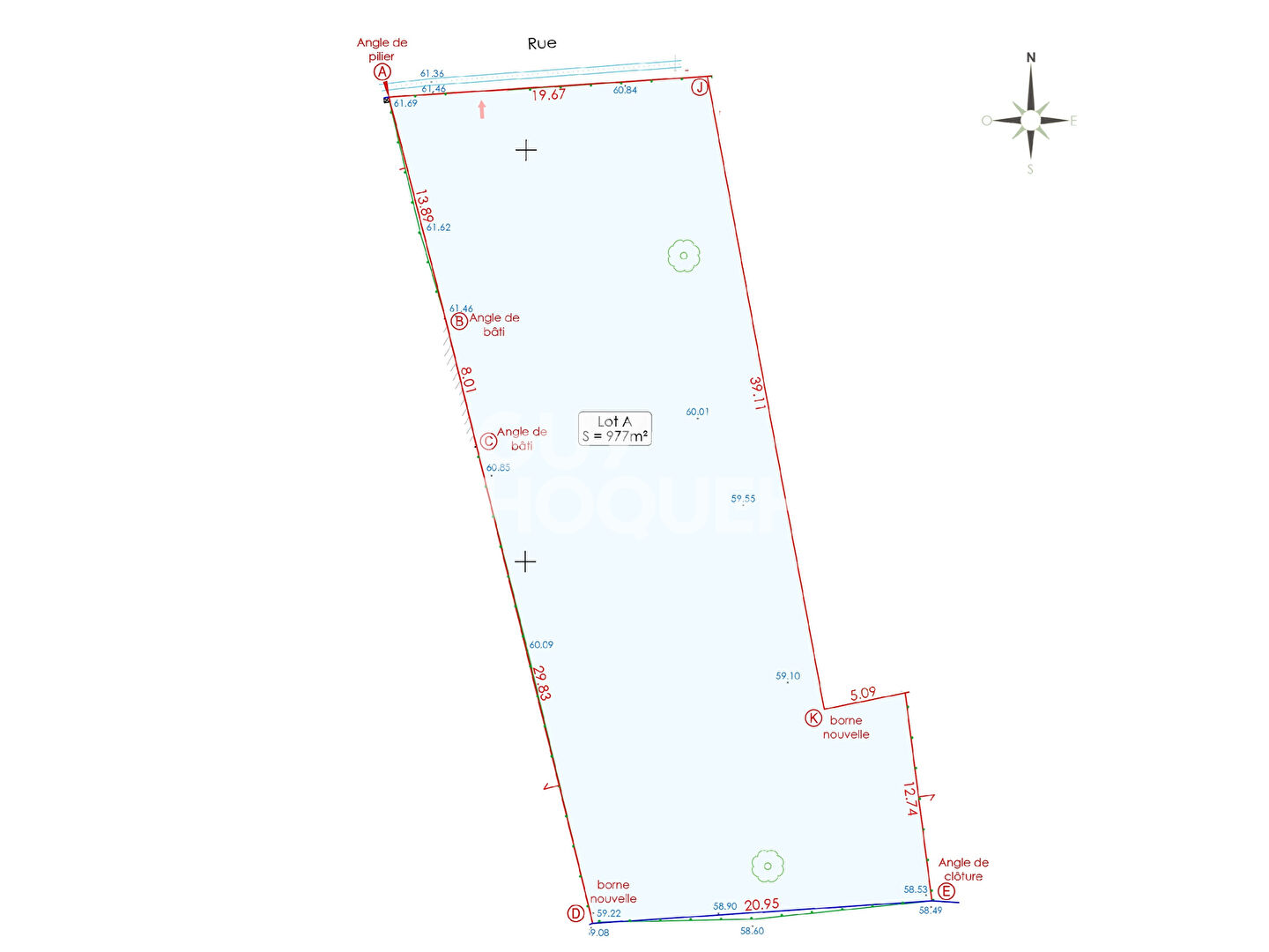 Terrain à vendre de 977 m² à Morienval - Réf. 3151